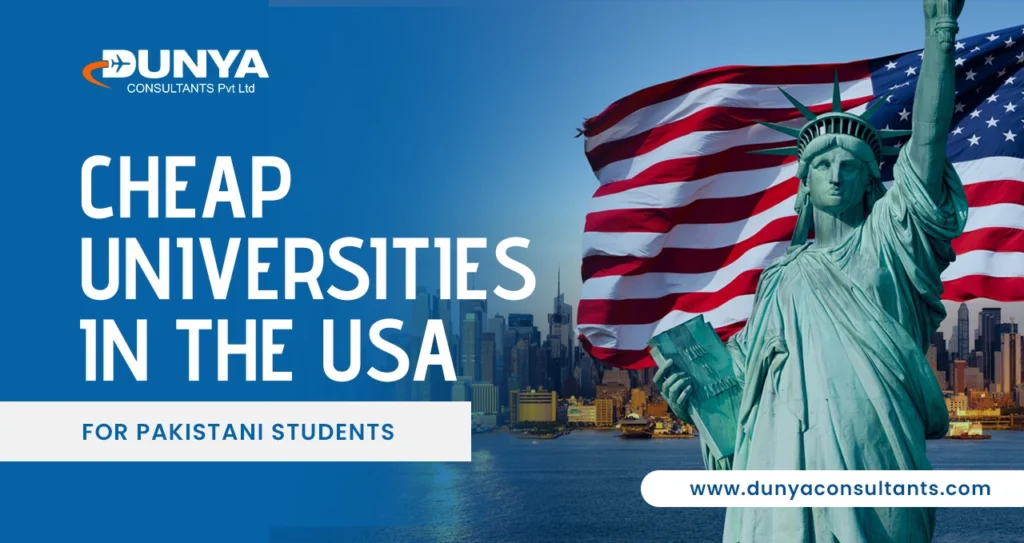 Cheap Universities in the USA for Pakistani Students 2024