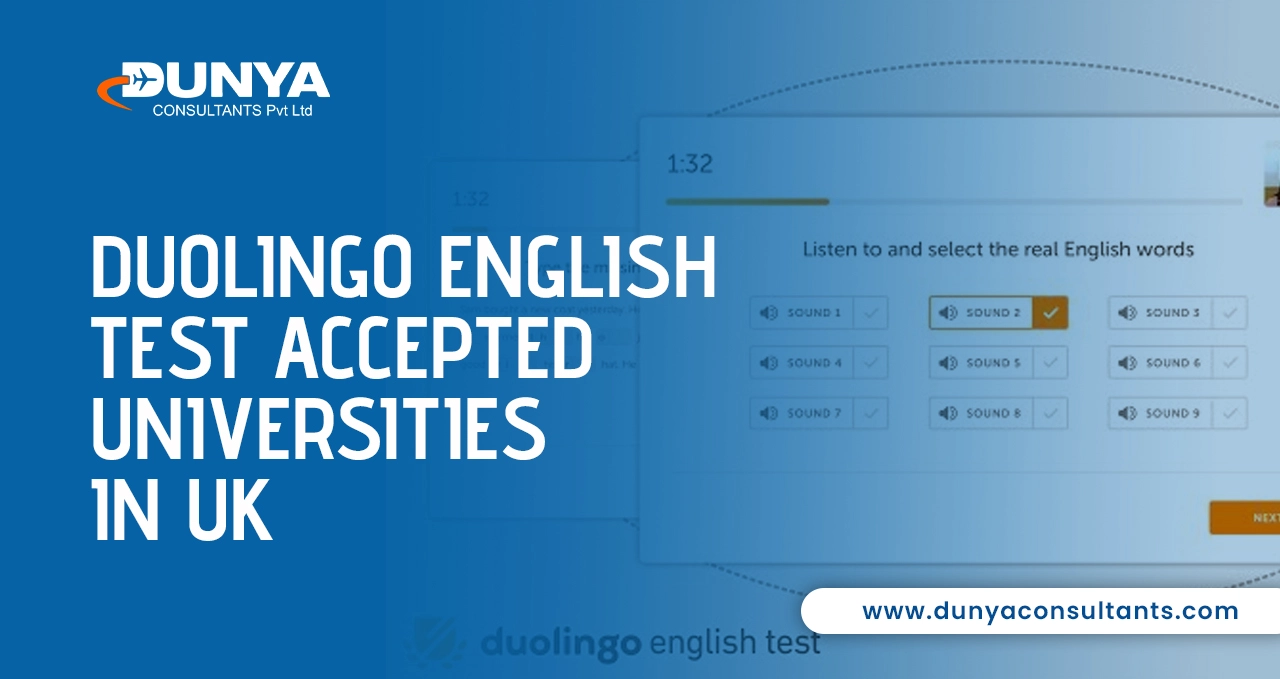 Duolingo English Test Accepted Universities in UK