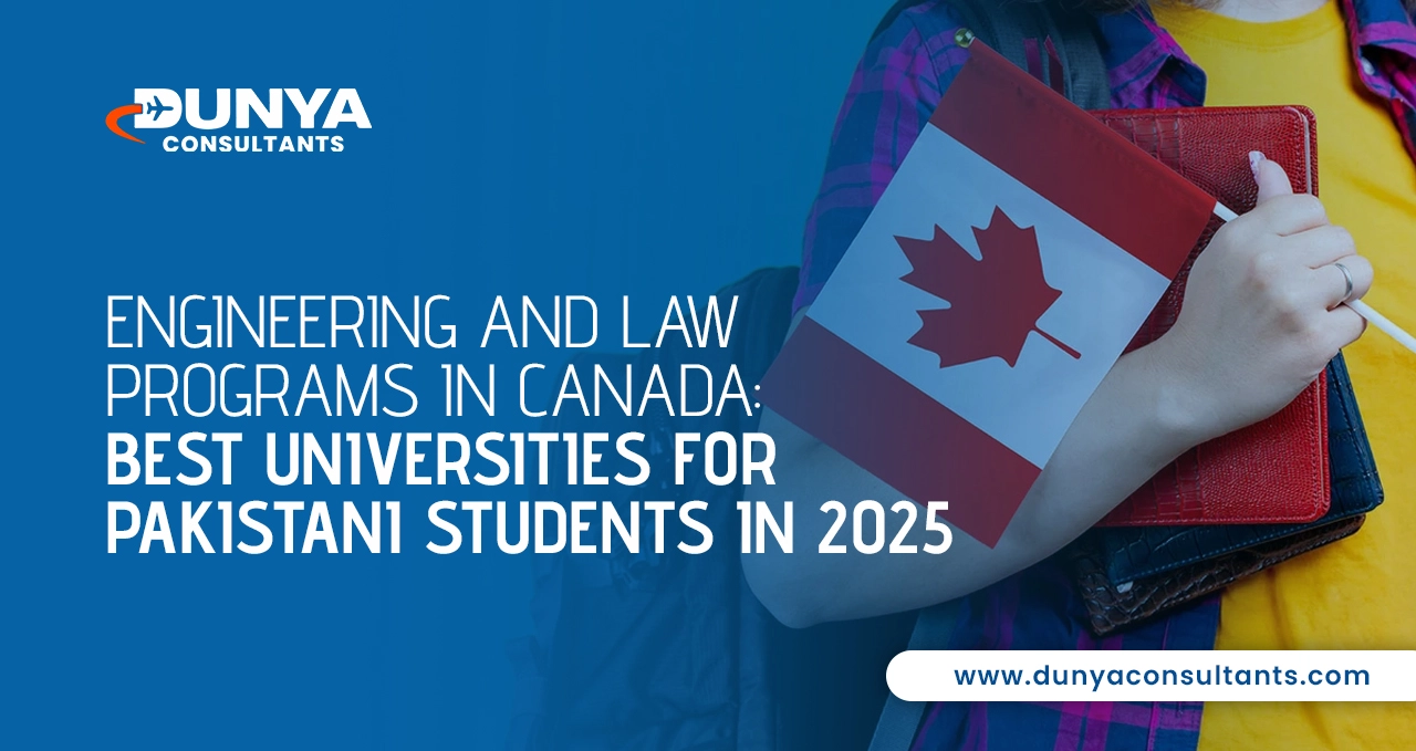 Engineering and Law Programs in Canada Best Universities for Pakistani Students in 2025