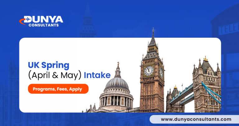 UK Spring Intake