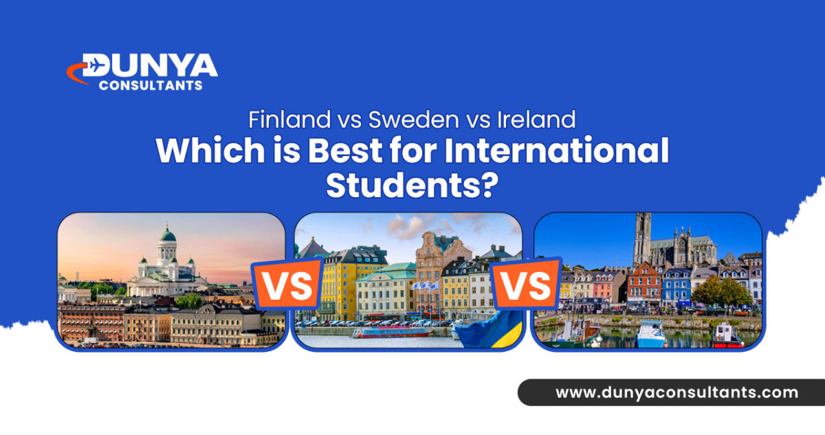 Finland vs Sweden vs Ireland 2026, Best Choice for International Students