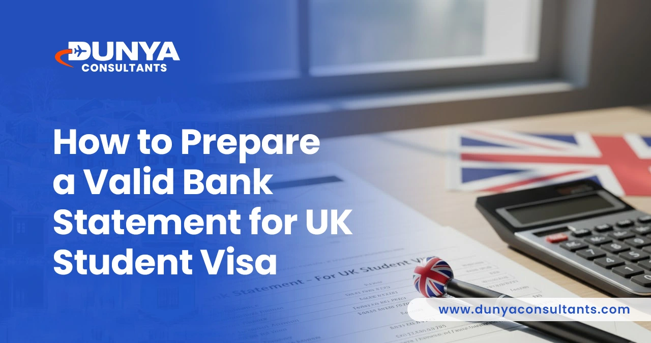 How to Prepare a Valid Bank Statement for UK Student Visa?