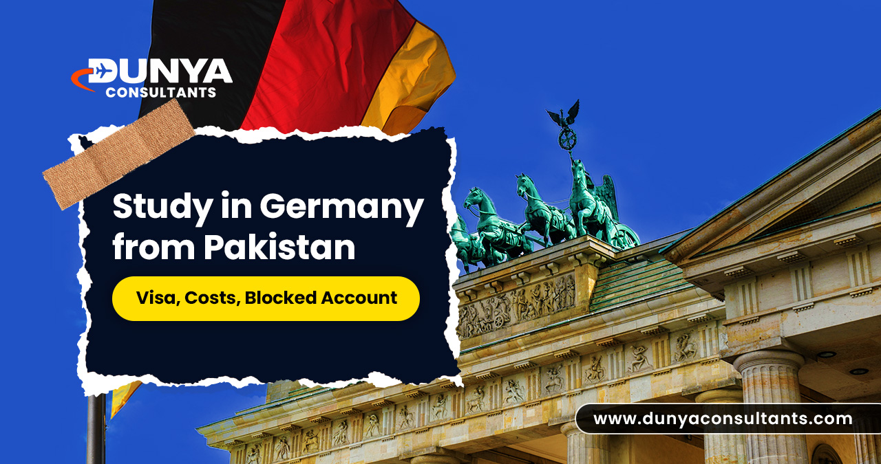 Germany Study Visa from Pakistan: Public Universities, Costs, Steps
