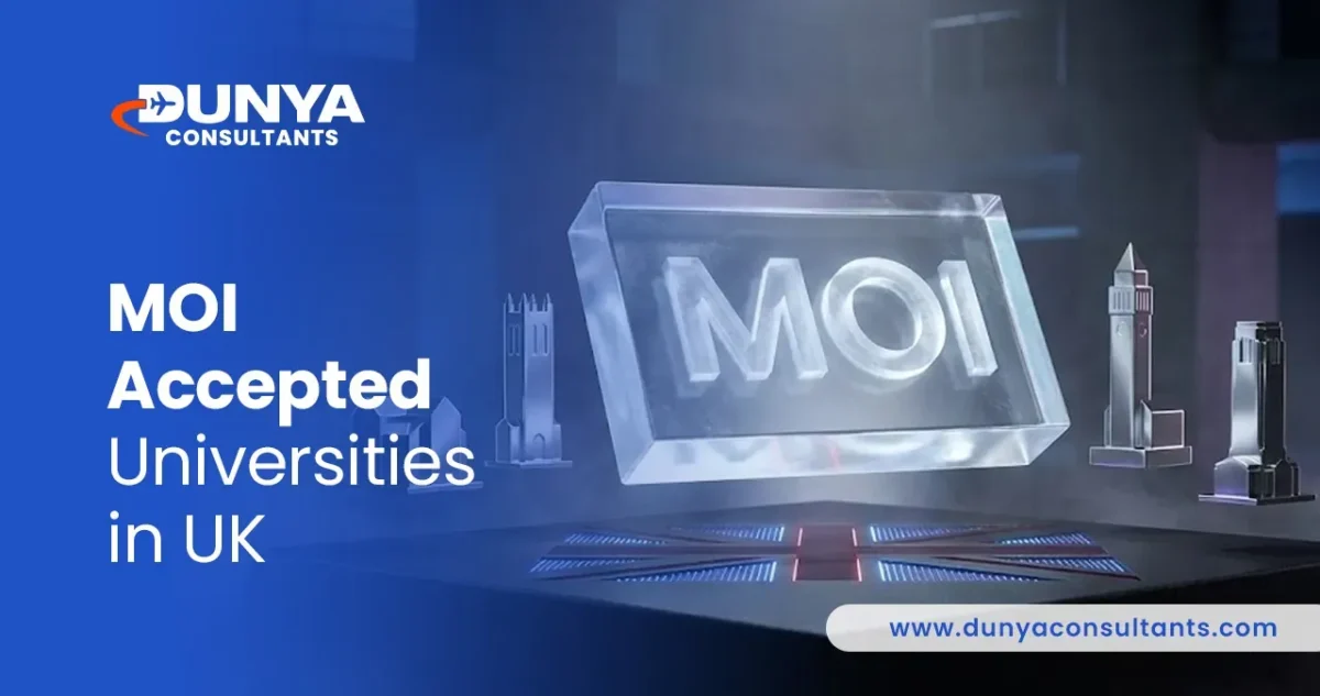 MOI Accepted Universities in UK