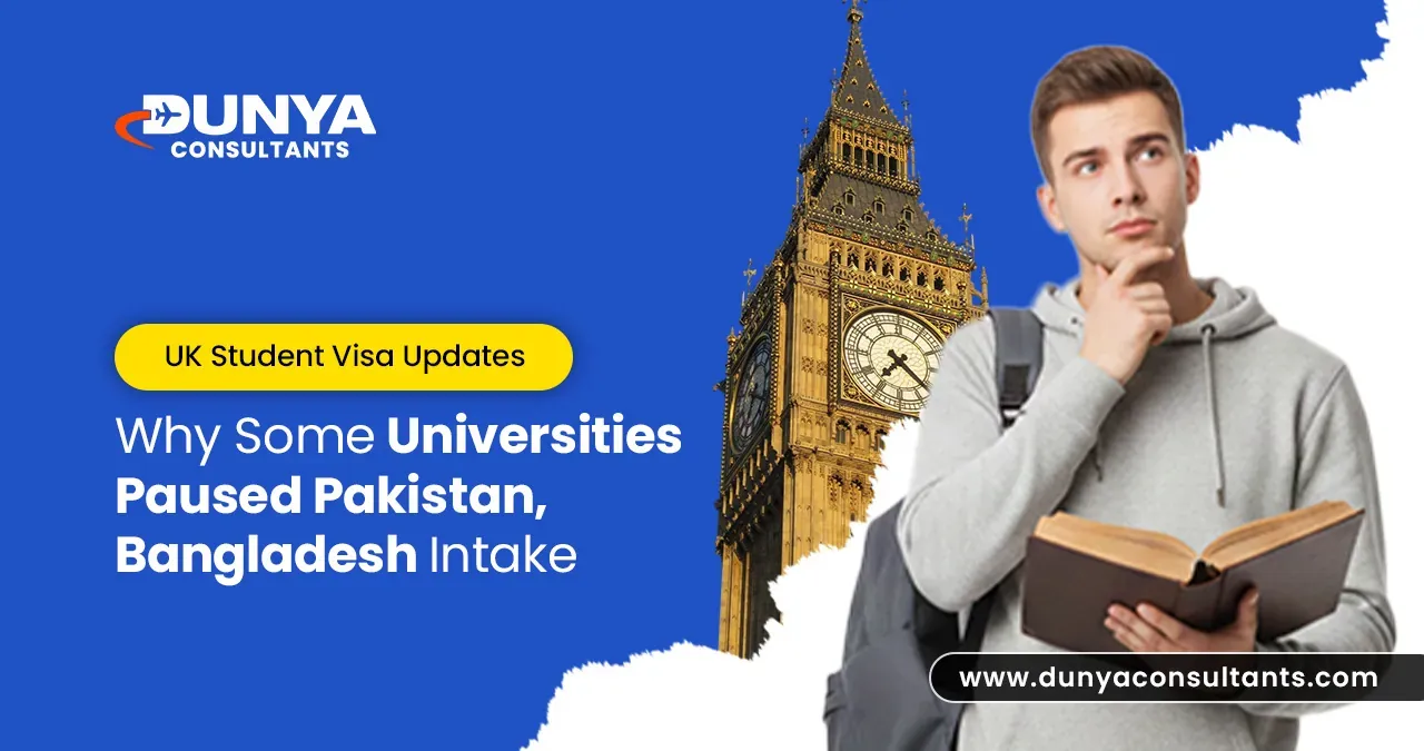 UK Universities Restrict Pakistan