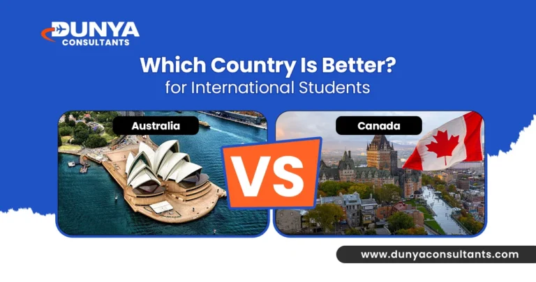 Australia vs Canada for International Students
