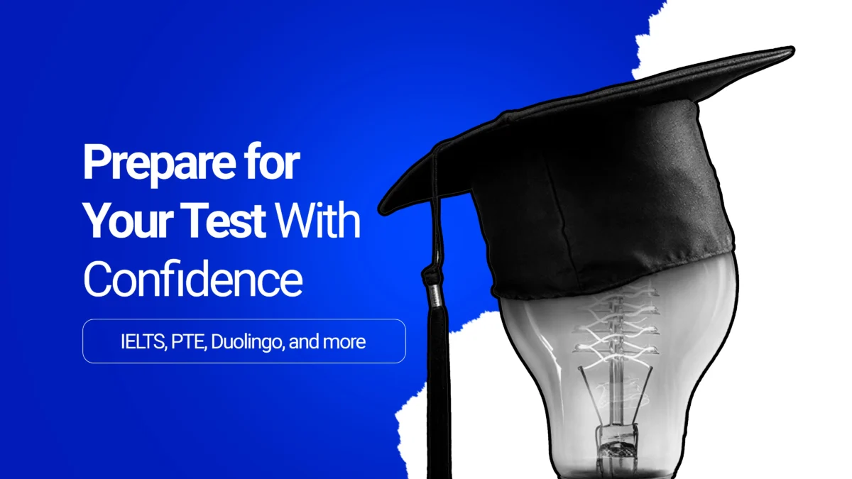 Contact us for you language test prep