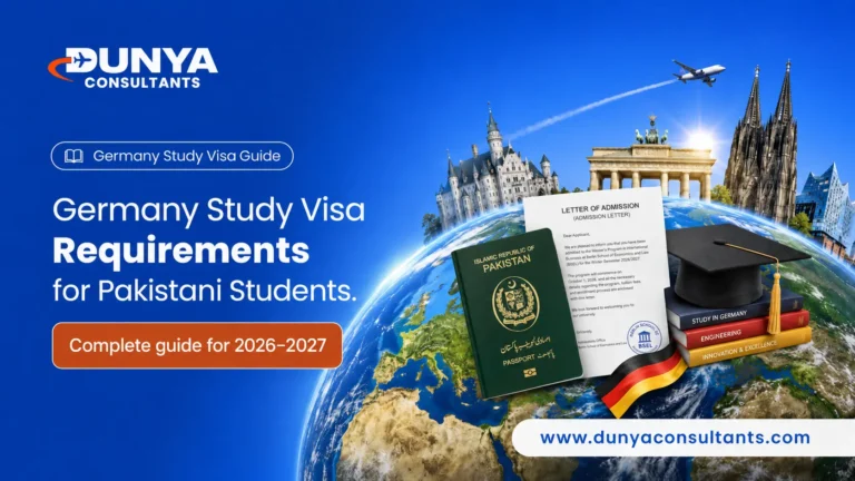 Germany study visa requirements for Pakistani students 2026 guide
