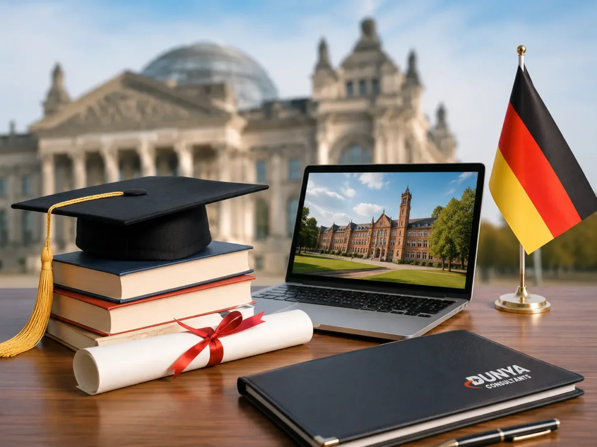 Germany Student Visa Interview Questions and Answers for Pakistani Students 2 Germany study visa documents and interview preparation setup for Pakistani students
