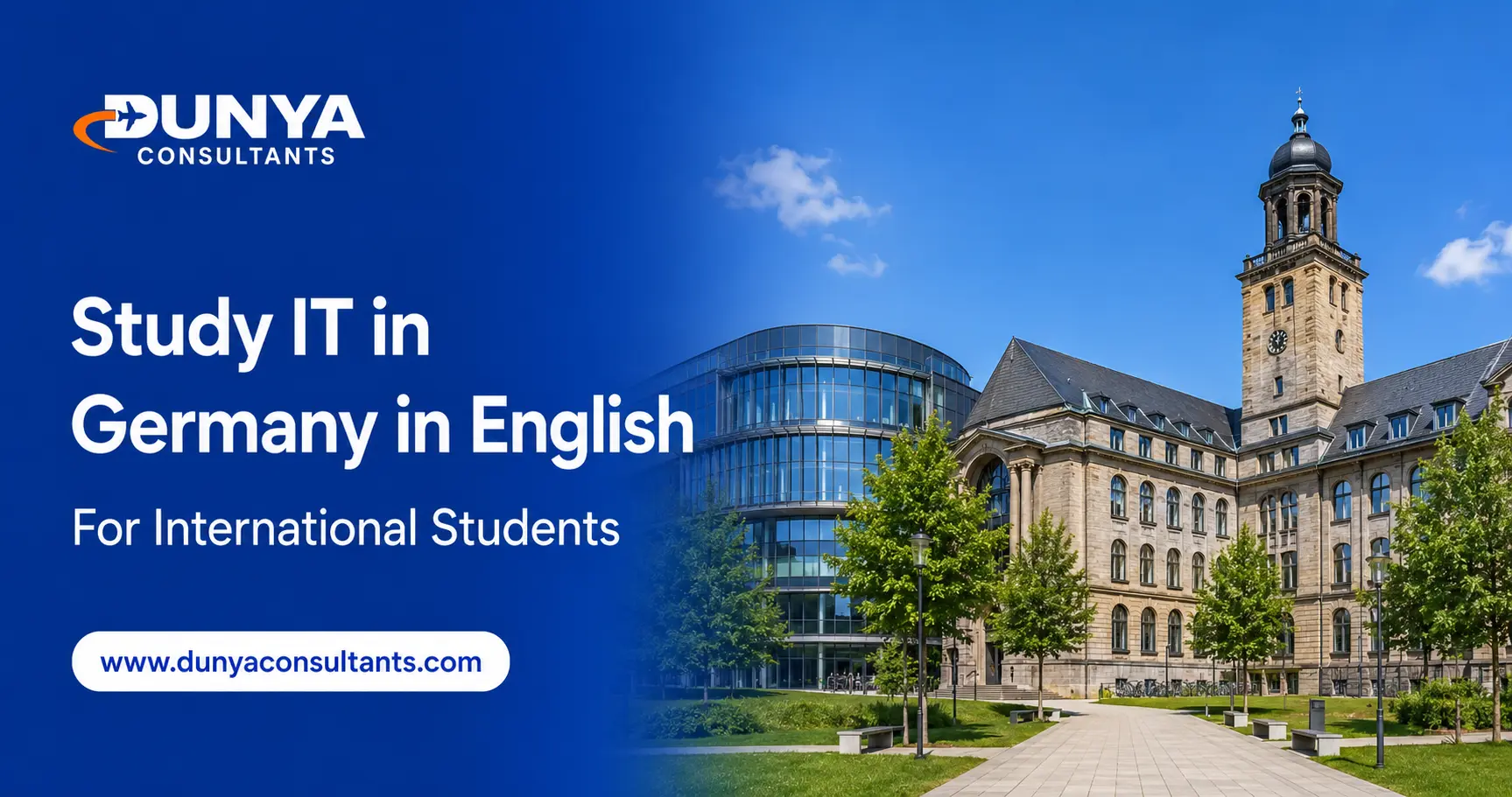 Study IT in Germany in English for international students