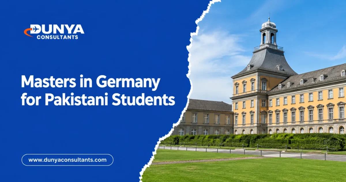 Masters in Germany for Pakistani students