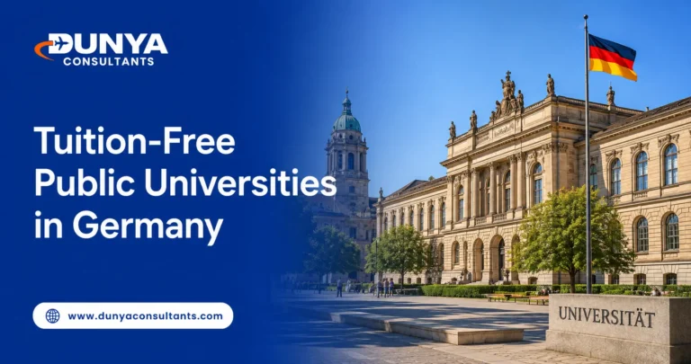 Tuition-free public universities in Germany for Pakistani students 2026